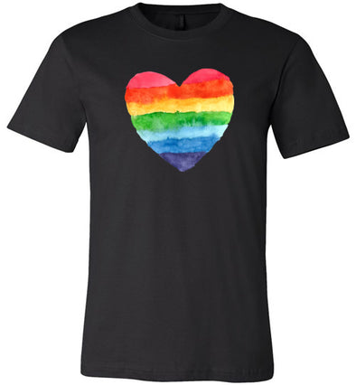 Rainbow Heart Unisex & Youth T-Shirt