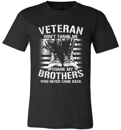 Thank My Brothers Adult & Youth T-Shirt