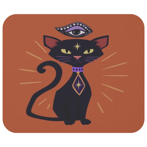 Third Eye Black Cat Mousepad