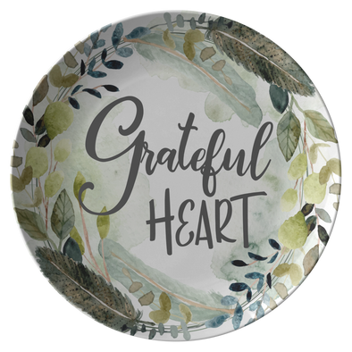 Grateful Heart 10" Dinner Plate