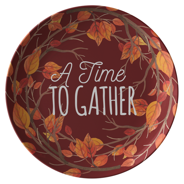 A Time To Gather 10" Dinner Plate