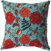 Carnivorous Flower Tjhrow Pillow