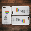 Astronaut and Pride iPhone Case