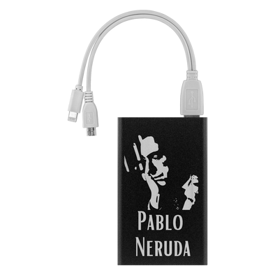 Pablo Neruda Power Bank
