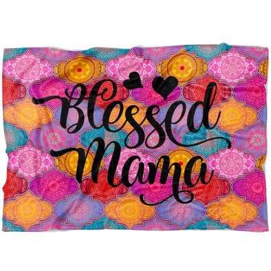 Blessed Mama Fleece Blanket