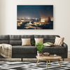 Cartagena At Night Canvas Wall Art