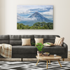 Arenal Volcano Costa Rica Canvas Wall Art