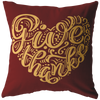 Give Thanks Throw Pillow