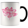 Pink Lotus 11oz Accent Mug