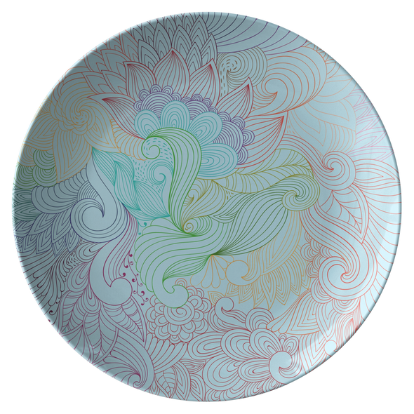 Intricate Design 10" Dinner Plate