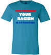 Stop Pretending Your Racism Is Patriotism Men's T-Shirt