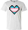 Trans Pixel Heart Adult & Youth T-Shirt