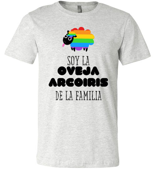 Soy la Oveja Arcoiris de la Familia Adult & Youth T-Shirt