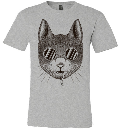 Cat with a Secret Adult & Youth T-Shirt