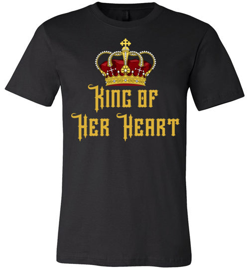 King of Her Heart Men's Matching T-Shirt