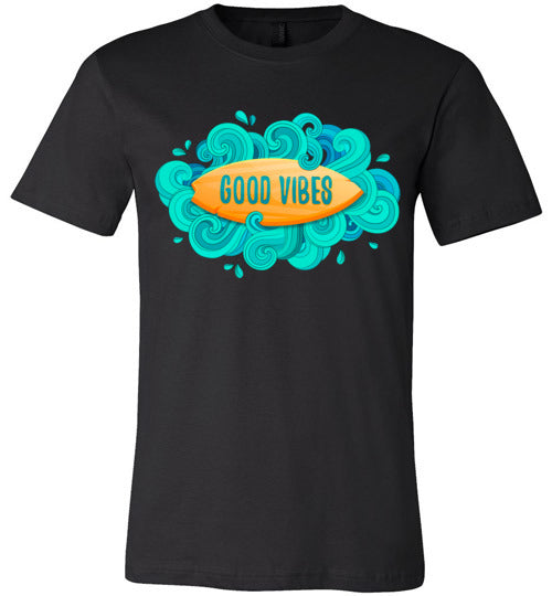 Good Vibes Surfboard Men's T-Shirt