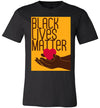 Black Lives Matter Healing Heart Men's T-Shirt