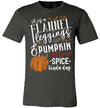 Flannel Leggins and Pumpkin Spice Adult & Youth T-Shirt