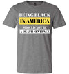 Being Black In America Should Not Be A Death Sentence Men's T-Shirt