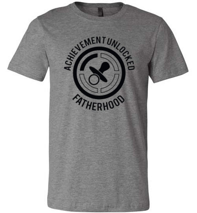 Acheivement Unlocked Fatherhood Men's  T-Shirt