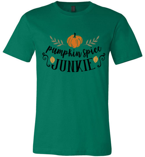 Pumpkin Spice Junkie Adult  & Youth T-Shirt