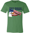 Proud Hispanic Veteran Adult & Youth T-Shirt