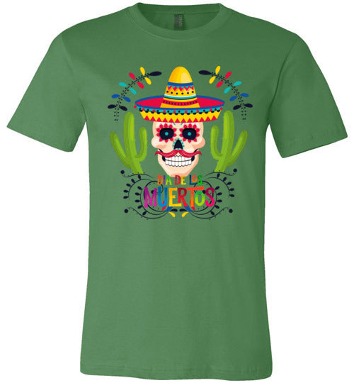 Dia de los Muertos Skull Mariachi Adult & Youth T-Shirt