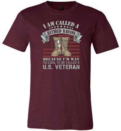Retired Badass Adult & Youth T-Shirt