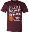 Flannel Leggins and Pumpkin Spice Adult & Youth T-Shirt