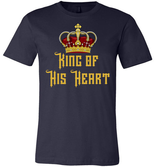 King of His Heart Adult & Youth Men's Matching T-Shirt