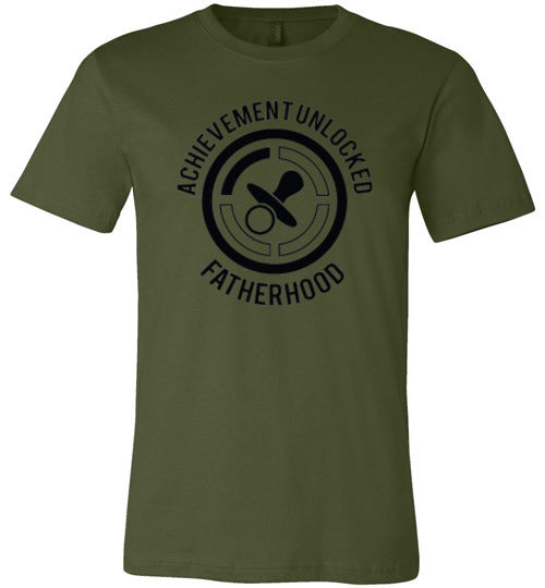 Acheivement Unlocked Fatherhood Men's  T-Shirt