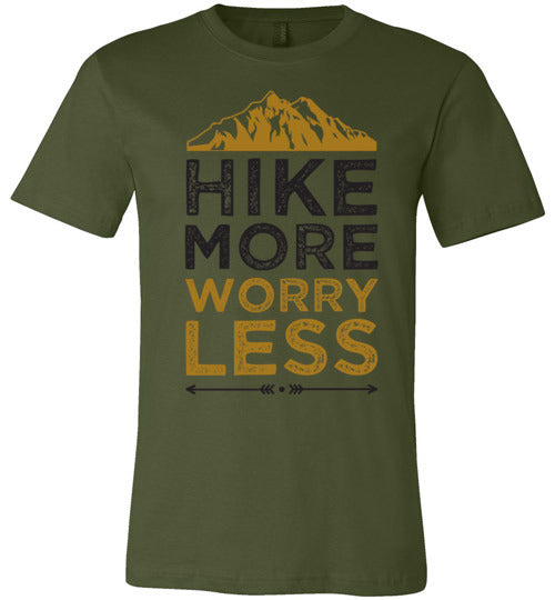 Hike More Worry Less Adult & Youth T-Shirt