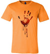 Creepy Bloody Hand Adult & Youth T-Shirt