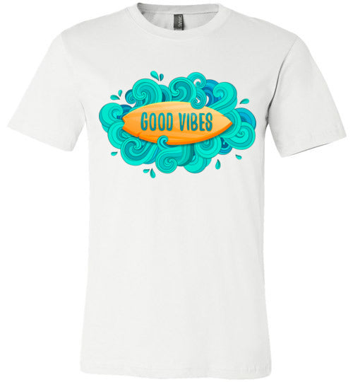 Good Vibes Surfboard Men's T-Shirt