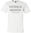 Everything in Moderation - Except Arepas Adult & Youth T-Shirt