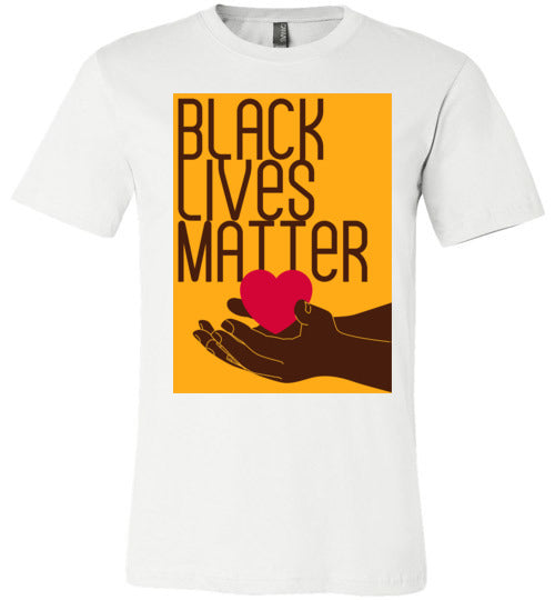 Black Lives Matter Healing Heart Men's T-Shirt