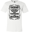Awesome Dads Have Tattoos and Bears Men's T-Shirt