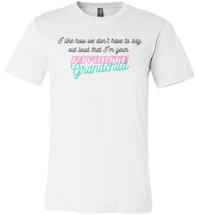 Favorite Grandchild Adult & Youth T-Shirt