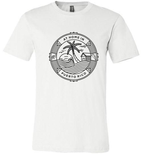At Home in Puerto Rico Adult & Youth T-Shirt