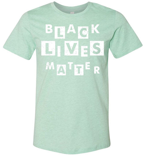 Black Lives Matter Block Letters Men's T-Shirt