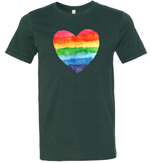 Rainbow Heart Unisex & Youth T-Shirt