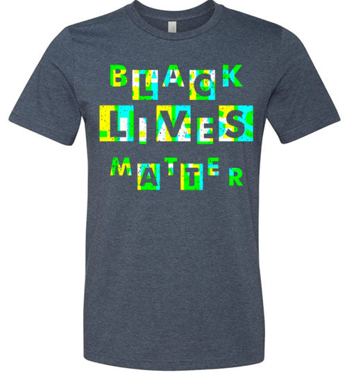 Black Lives Matter Block Colors Men's T-Shirt