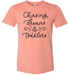 Chasing Dreams & Toddlers Women's Slim Fit T-Shirt