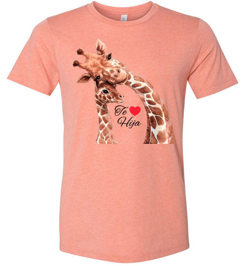 Te Amo Hija Jirafa Matching T-Shirt