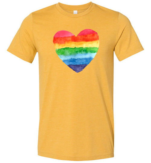 Rainbow Heart Unisex & Youth T-Shirt