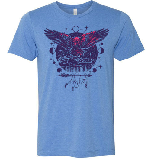 Mystical Boho Raven Men's T-Shirt