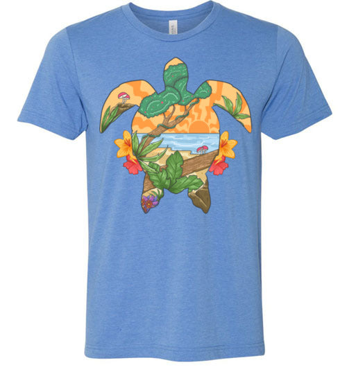 Tropical Turtle Men's Shirt