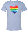 Rainbow Heart Unisex & Youth T-Shirt