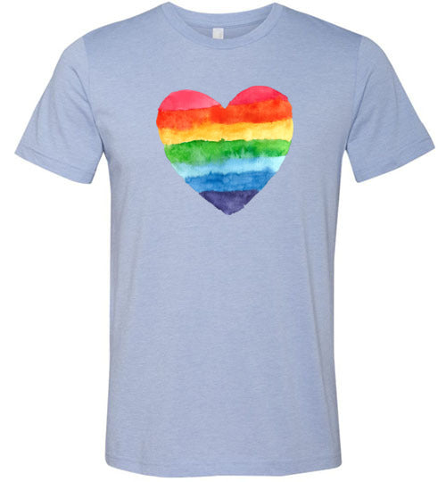 Rainbow Heart Unisex & Youth T-Shirt