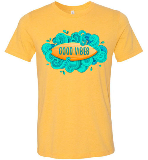 Good Vibes Surfboard Men's T-Shirt